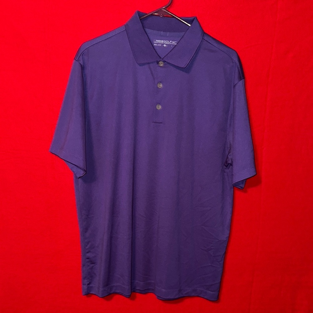 Nike Golf Purple Polo Shirt